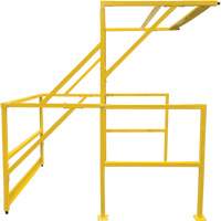 Barri&egrave;re de s&eacute;curit&eacute; pour mezzanine, 70" lo x 77" ha, 78" &eacute;lev&eacute;e, Jaune Nuna Depot Inc.