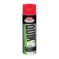 Peinture de marquage industrielle &agrave; base d'eau pour le travail en hauteur Quik-Mark, 17 oz, Canette a&eacute;rosol Nuna Depot Inc.