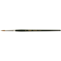 Pinceau d'artiste, Largeur de la brosse de 1/8", Martre rouge, Manche &agrave; Bois Nuna Depot Inc.