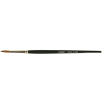 Pinceau d'artiste, Largeur de la brosse de 5/32", Martre rouge, Manche &agrave; Bois Nuna Depot Inc.