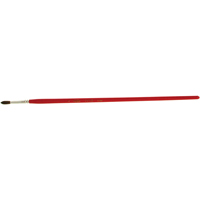 Pinceau de forme ronde pour marquage, Largeur de la brosse de 5/32", Soie de chameau, Manche &agrave; Bois Nuna Depot Inc.