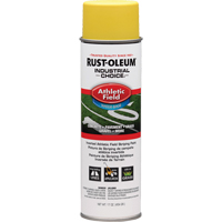 Peinture pour traçage de ligne pour terrain de gymnastique Industrial Choice AF1600, Jaune, 17 oz, Canette a&eacute;rosol Nuna Depot Inc.