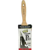 Crown Pro Angular Paint Brush, Poly/Nylon, Wood Handle, 2-1/2" Width Nuna Depot Inc.