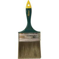 Pinceau de qualit&eacute; sup&eacute;rieure, Polyester, Manche Plastique, Largeur de 4" Nuna Depot Inc.