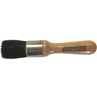 Stencil Brush, Natural Bristles, Wood Handle, 1" Width Nuna Depot Inc.