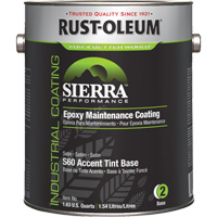 Sierra Performance S60 Water-Based Epoxy Maintenance Coating Accent Base, Gallon, Tint Base Nuna Depot Inc.