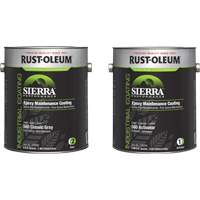 Sierra S60 Water-Based Epoxy Maintenance Coating Kit, Gallon, Grey Nuna Depot Inc.