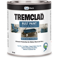 Tremclad&reg; Water-Based Rust Paint, 946 ml, Can, Black Nuna Depot Inc.
