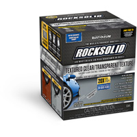 Couche de finition RockSolid, Satin/Textur&eacute;, Transparent Nuna Depot Inc.