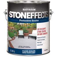 Stoneffects Protective Concrete Sealer, 3.78 L, Water-Based, Transparent, Clear Nuna Depot Inc.