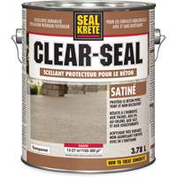 Produit d&eacute;tanch&eacute;it&eacute; protecteur Seal-Krete, 3,78 L, &agrave; l'ur&eacute;thane, Satin, Transparent Nuna Depot Inc.
