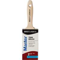 Master Trim Brush, Poly/Nylon, Wood Handle, 2-1/2" Width Nuna Depot Inc.