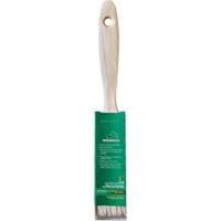 One Coat Trim & Wall Brush, White China, Wood Handle, 1" Width Nuna Depot Inc.
