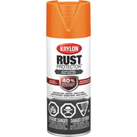 Rust Protector&reg; Enamel Paint, Orange, Gloss, 12 oz., Aerosol Can Nuna Depot Inc.