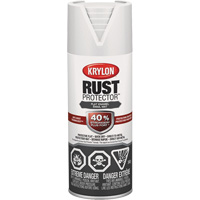 Rust Protector&reg; Enamel Paint, White, Very Flat, 12 oz., Aerosol Can Nuna Depot Inc.