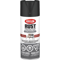 Rust Protector&reg; Rust Converter Primer, Black Primer, Very Flat, 12 oz., Aerosol Can Nuna Depot Inc.
