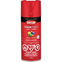 COLORmaxx Paint + Primer, Banner Red, Gloss, 12 oz., Aerosol Can Nuna Depot Inc.