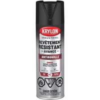 Tough Coat&reg; Advanced Paint with Rust Barrier Technology, Black, Semi-Gloss, 425 g, Aerosol Can Nuna Depot Inc.