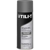Peinture-&eacute;mail en a&eacute;rosol polyvalent UTILI-T, Appr&ecirc;t gris, 10 oz/283 g, Canette a&eacute;rosol Nuna Depot Inc.