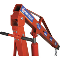 Grues d'atelier escamotables de 2 tonnes, Capacit&eacute; 4000 lb (2 tonnes) Nuna Depot Inc.
