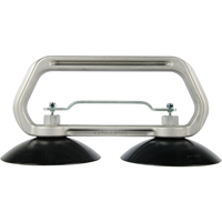 Appareils &agrave; ventouses - Ventouse double industrielle, 75 lb Capacit&eacute;, 5", Barre &agrave; tirer, 10" Longueur de la manche Nuna Depot Inc.