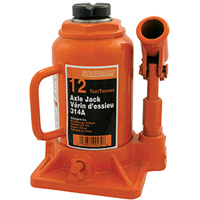 314A Bottle Jack, 12 tons, Manual Hydraulic, 13" Raised Height Nuna Depot Inc.