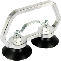 Appareils &agrave; ventouses - Ventouse double industrielle, 30 lb Capacit&eacute;, 3", Barre &agrave; tirer, 7" Longueur de la manche Nuna Depot Inc.