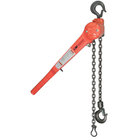 Lever Hoist - Series 640 Puller, 5' Lift, 1500 lbs. (0.75 tons) Capacity, Steel Chain Nuna Depot Inc.
