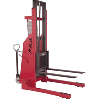 Hydraulic Stacker, Electric Operated, 1500 lbs. Capacity, 96" Max Lift Nuna Depot Inc.