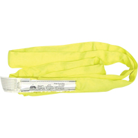 Slinger Polyester Round Sling, Yellow, 1" W x 12' L, 9000 lbs. Vertical Load Nuna Depot Inc.