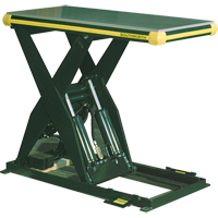 Table &eacute;l&eacute;vatrice hydraulique &agrave; ciseaux Backsaver, Acier, 24" la x 48" lo, Capacit&eacute; 4000 lb Nuna Depot Inc.