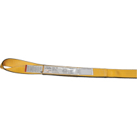 Polyester Slings, Single Ply, Twisted Eye, Type 4, 1" W x 3' L, 1600 lbs. Vertical Cap. Nuna Depot Inc.