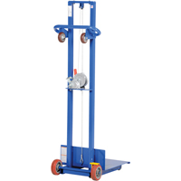 Platform Lift Stacker, Hand Winch Operated, 400 lbs. Capacity, 58" Max Lift Nuna Depot Inc.