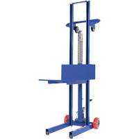 Gerbeur hydraulique &agrave; plateforme, M&eacute;canisme Pompe au pied, Capacit&eacute; de 400 lb, Levage max de 51-1/8" Nuna Depot Inc.