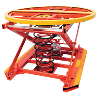 Spring Operated Pallet Positioner and Leveler, 43-1/2" L x 43-1/2" W, 4500 lbs. Cap. Nuna Depot Inc.