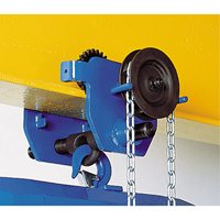 Chariot &agrave; avanc&eacute;e par chaîne Corso, 2000 lb (1 tonne) Capacit&eacute;, 2-1/3" - 8-2/3" Nuna Depot Inc.