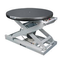 EZ Loader&reg; E Self-Levelling Pallet Positioner - Stainless Platform, 43" L x 43" W, 4000 lbs. Cap. Nuna Depot Inc.