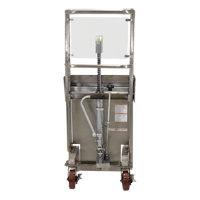 Hefti-Lift Load Stacker, Foot Pump Operated, 450 lbs. Capacity, 45-5/8" Max Lift Nuna Depot Inc.