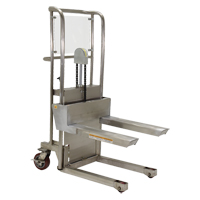Hefti-Lift Load Stacker, Foot Pump Operated, 450 lbs. Capacity, 45-5/8" Max Lift Nuna Depot Inc.
