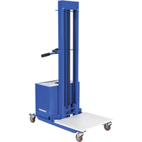 Quick Lift Stacker, Electric Operated, 400 lbs. Capacity, 72" Max Lift Nuna Depot Inc.