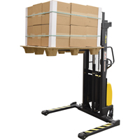Gerbeur pour chariot &eacute;l&eacute;vateur, Fonctionnement &eacute;lectrique, Capacit&eacute; 2000 lb, Lev&eacute;e max 63" Nuna Depot Inc.