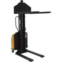 Narrow Mast Powered Lift Stacker, Electric Operated, 1000 lbs. Capacity, 63" Max Lift Nuna Depot Inc.