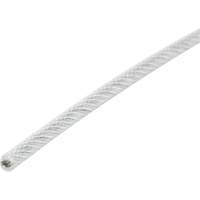 Wire Rope, 1000' (304.8 m) x 1/16", 480 lbs. (0.24 tons), Galvanized Nuna Depot Inc.