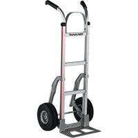 Knocked Down Hand Truck, Dual Handle, Aluminum, 48" Height, 500 lbs. Capacity Nuna Depot Inc.