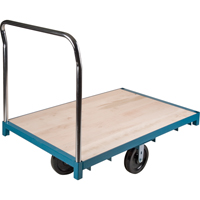 Chariot &agrave; plateforme robuste, 48" lo x 24" la, Capacit&eacute; de 2500 lb, Roues en Nylon Nuna Depot Inc.