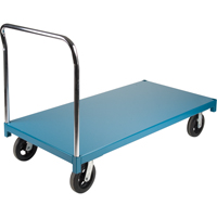Chariot &agrave; plateforme robuste, 60" lo x 30" la x Capacit&eacute; 2000 lb, Roues en Caoutchouc Nuna Depot Inc.