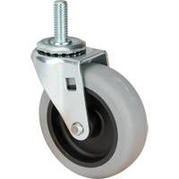 Stem Caster, Swivel, 3" (76 mm) Dia., 80 lbs. (36 kg.) Capacity Nuna Depot Inc.