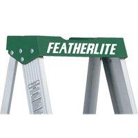 Commercial Duty Stepladders (2400 Series), 4', Aluminum, 225 lbs. Capacity, Type 2 Nuna Depot Inc.