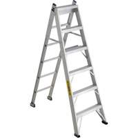 2700 Series Industrial Duty Multi-Way Ladders, 6', Aluminum, 250 lbs. Cap., ANSI 1, CSA 1 Nuna Depot Inc.
