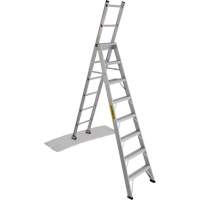 2700 Series Industrial Duty Multi-Way Ladders, 8', Aluminum, 250 lbs. Cap., ANSI 1, CSA 1 Nuna Depot Inc.